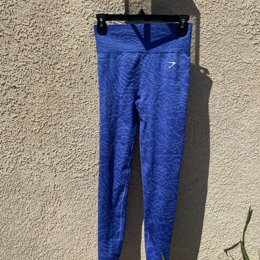 Gymshark Royal Blue High-Waist Seamless Leggings